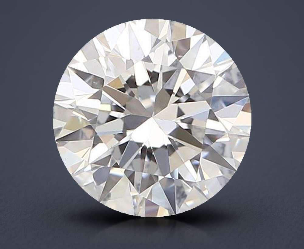 0.71ct E VS2 Rare Carat Ideal Cut Round Diamond
