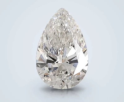 3.01ct F VS1 Rare Carat Ideal Cut Pear Lab Grown Diamond