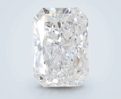 4.07ct D VVS2 Rare Carat Ideal Cut Radiant Lab Grown Diamond