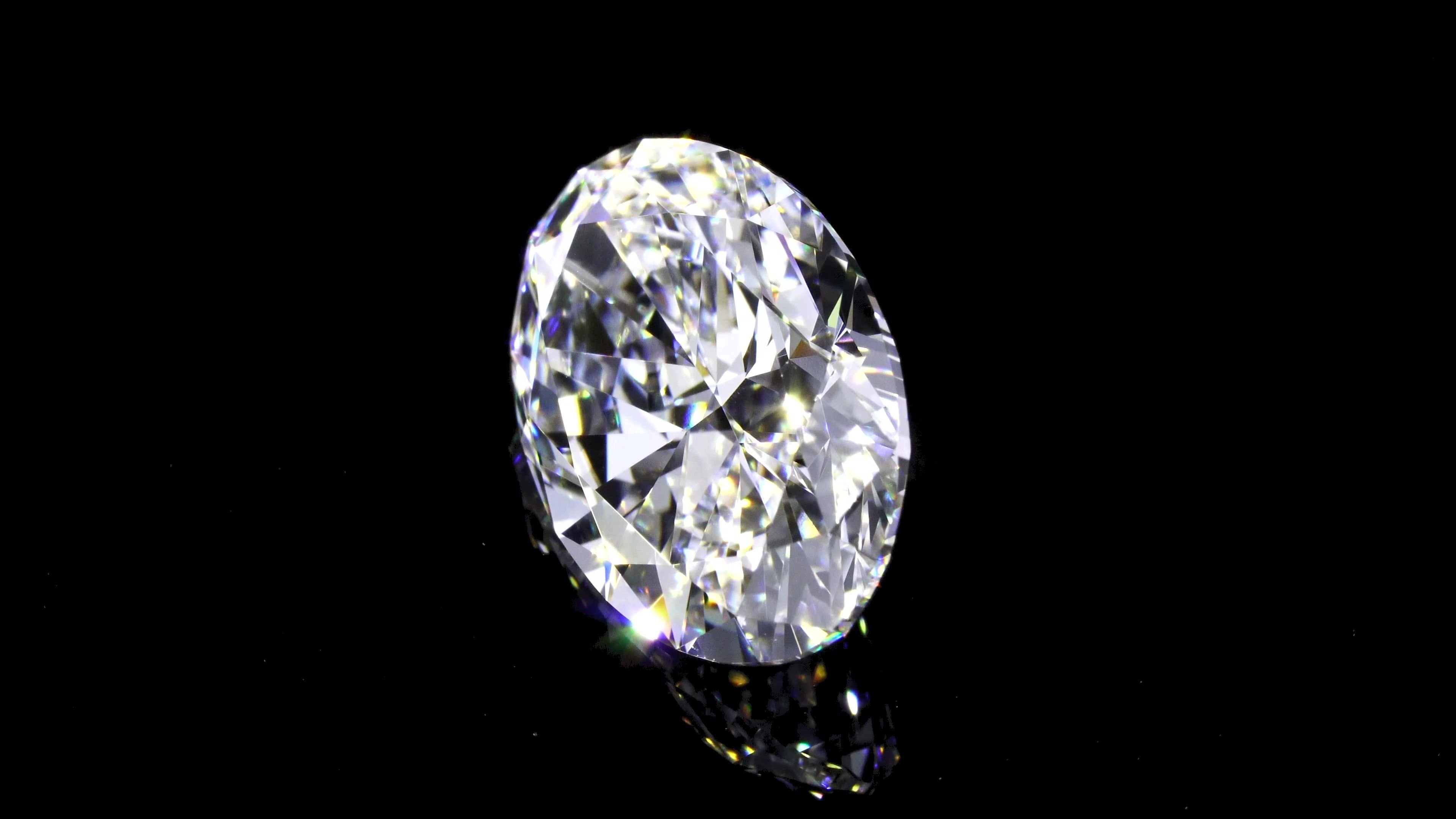 6.48ct D VVS2 Rare Carat Ideal Cut Oval Diamond