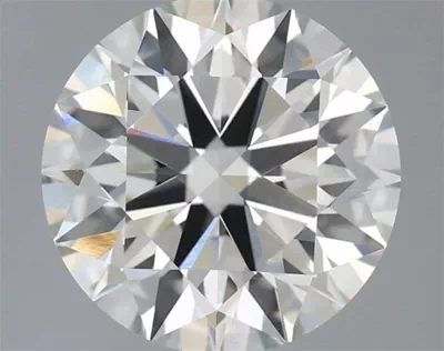 3.17ct I VVS2 Rare Carat Ideal Cut Round Lab Grown Diamond