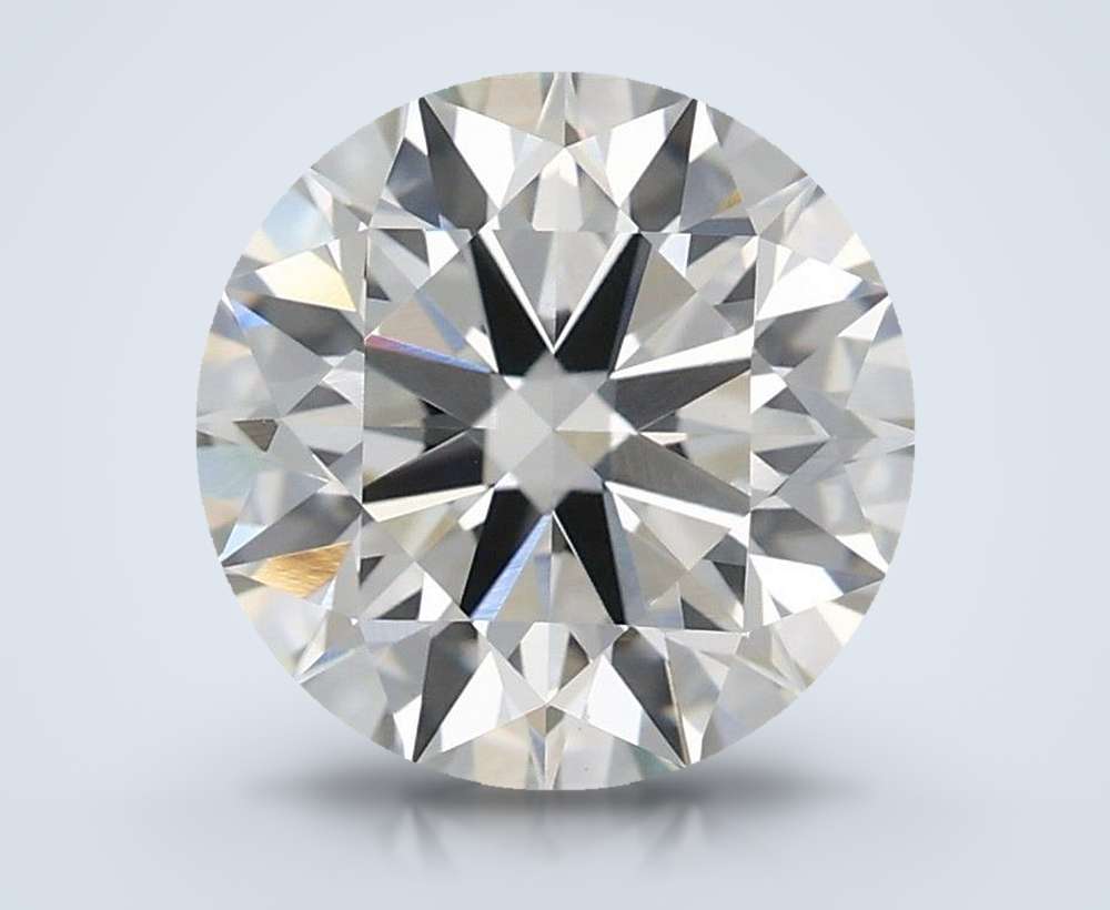 3.17ct I VVS2 Rare Carat Ideal Cut Round Lab Grown Diamond