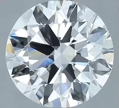 2.55ct G VS2 Rare Carat Ideal Cut Round Diamond
