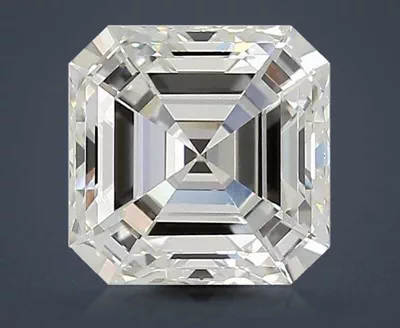 2.07ct F VS1 Rare Carat Ideal Cut Asscher Lab Grown Diamond