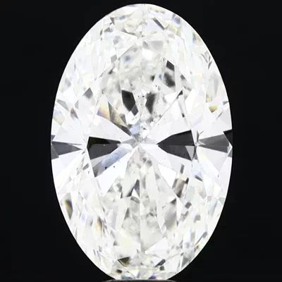 10.04ct F SI1 Rare Carat Ideal Cut Oval Lab Grown Diamond