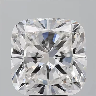 8.02ct G VS2 Rare Carat Ideal Cut Cushion Diamond