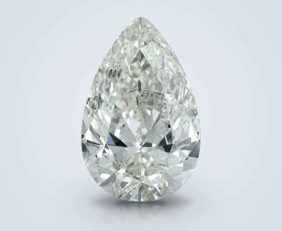 4.52ct I SI2 Rare Carat Ideal Cut Pear Diamond