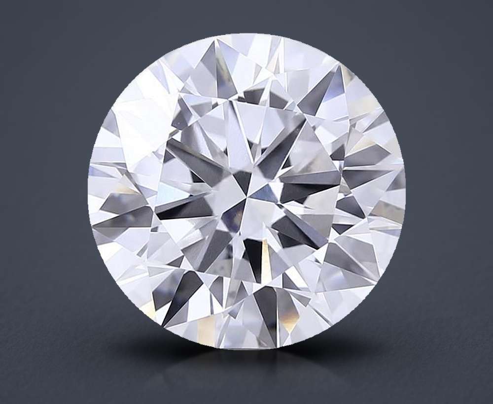 10.06ct F VVS2 Excellent Cut Round Lab Grown Diamond