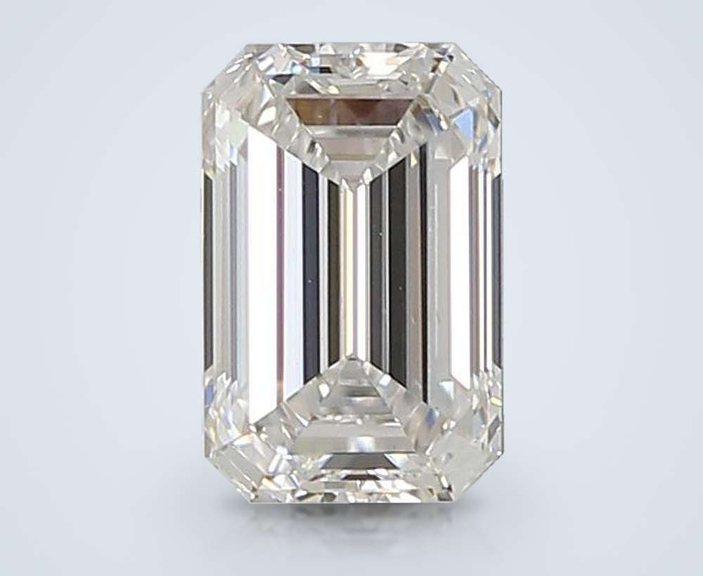 1.38ct D VVS2 Rare Carat Ideal Cut Emerald Lab Grown Diamond