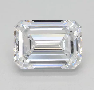 1.51ct D VS1 Rare Carat Ideal Cut Emerald Lab Grown Diamond