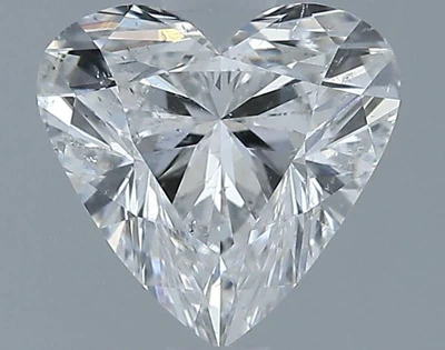 0.91ct F SI2 Rare Carat Ideal Cut Heart Diamond