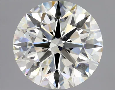 2.70ct K VS2 Rare Carat Ideal Cut Round Diamond