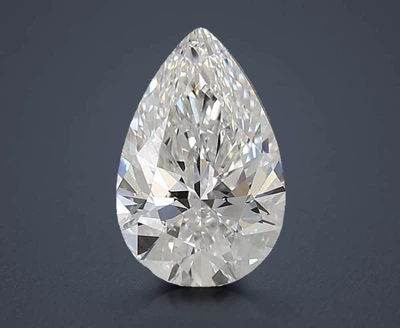 1.13ct D VVS2 Rare Carat Ideal Cut Pear Lab Grown Diamond