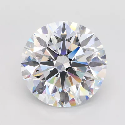 6.02ct E IF Rare Carat Ideal Cut Round Lab Grown Diamond
