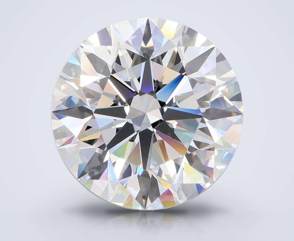 6.02ct E IF Rare Carat Ideal Cut Round Lab Grown Diamond
