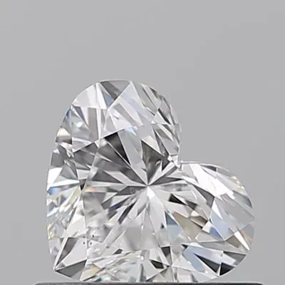 0.57ct F SI1 Rare Carat Ideal Cut Heart Diamond