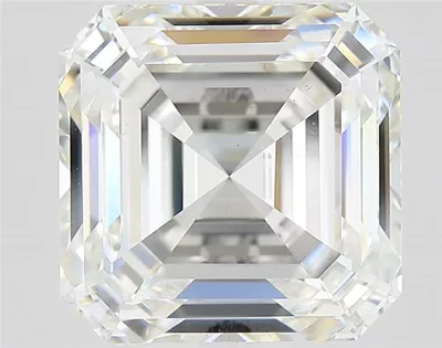 10.14ct G VS2 Rare Carat Ideal Cut Asscher Lab Grown Diamond