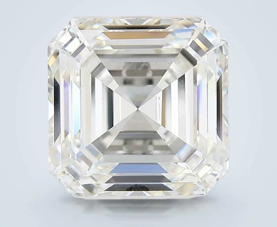 10.14ct G VS2 Rare Carat Ideal Cut Asscher Lab Grown Diamond