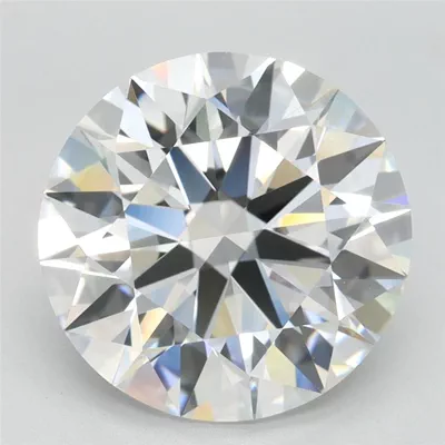 4.00ct D FL Rare Carat Ideal Cut Round Lab Grown Diamond