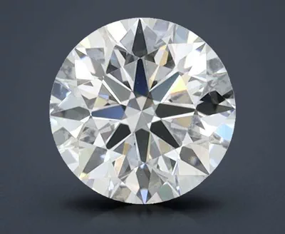 0.63ct D FL Rare Carat Ideal Cut Round Lab Grown Diamond