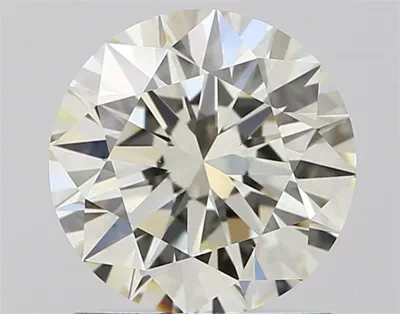 1.24ct J IF Rare Carat Ideal Cut Round Diamond