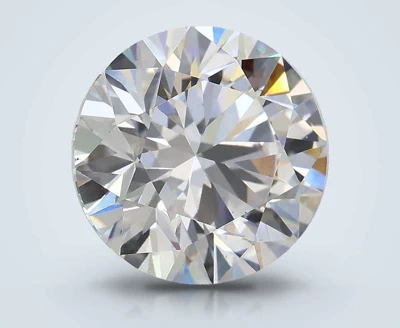 3.01ct E VS2 Rare Carat Ideal Cut Round Lab Grown Diamond