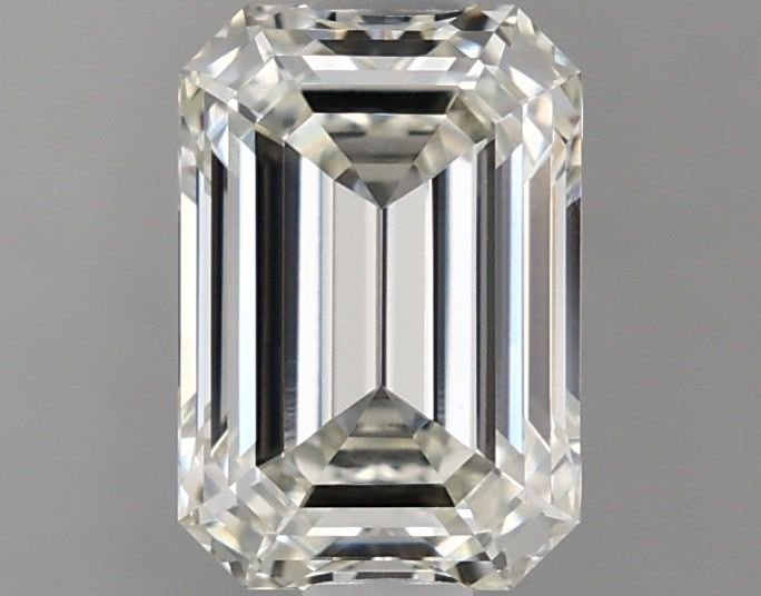 1.54ct J VVS2 Rare Carat Ideal Cut Emerald Lab Grown Diamond