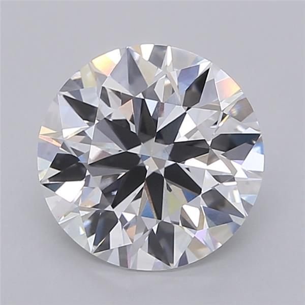 3.03ct D VS1 Rare Carat Ideal Cut Round Lab Grown Diamond