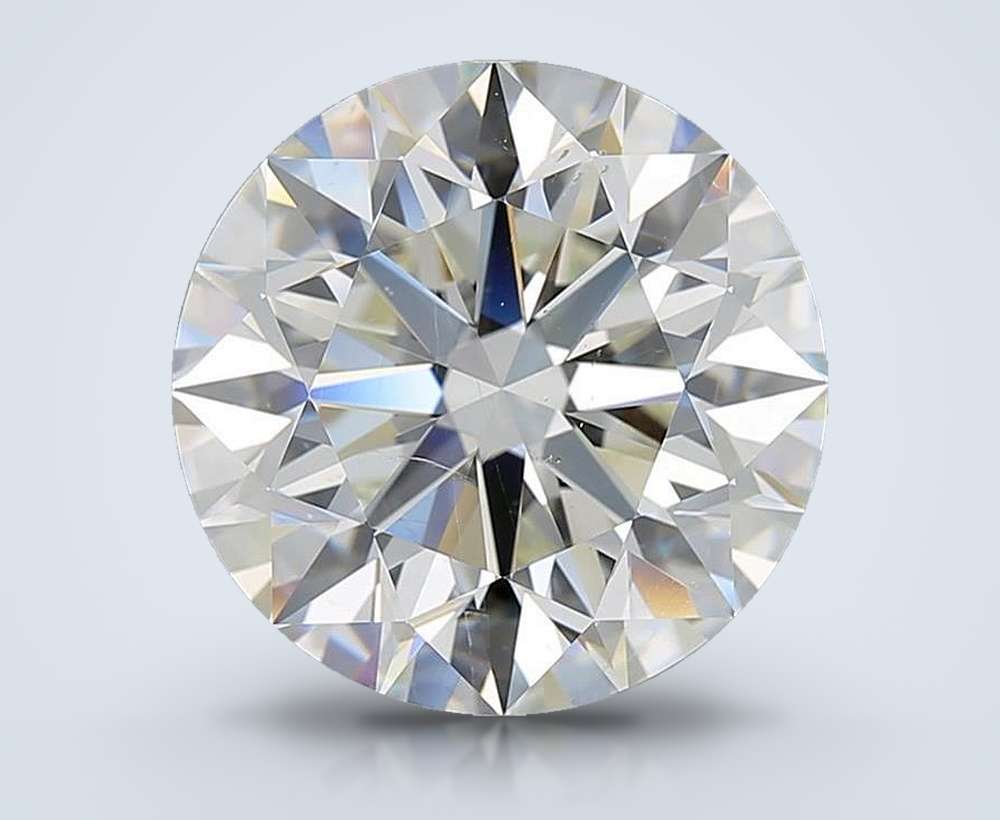 7.18ct J SI1 Excellent Cut Round Diamond