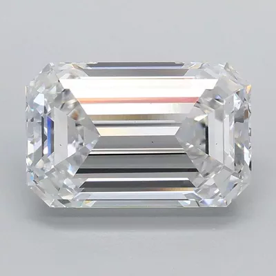 2.08ct D VS1 Rare Carat Ideal Cut Emerald Lab Grown Diamond