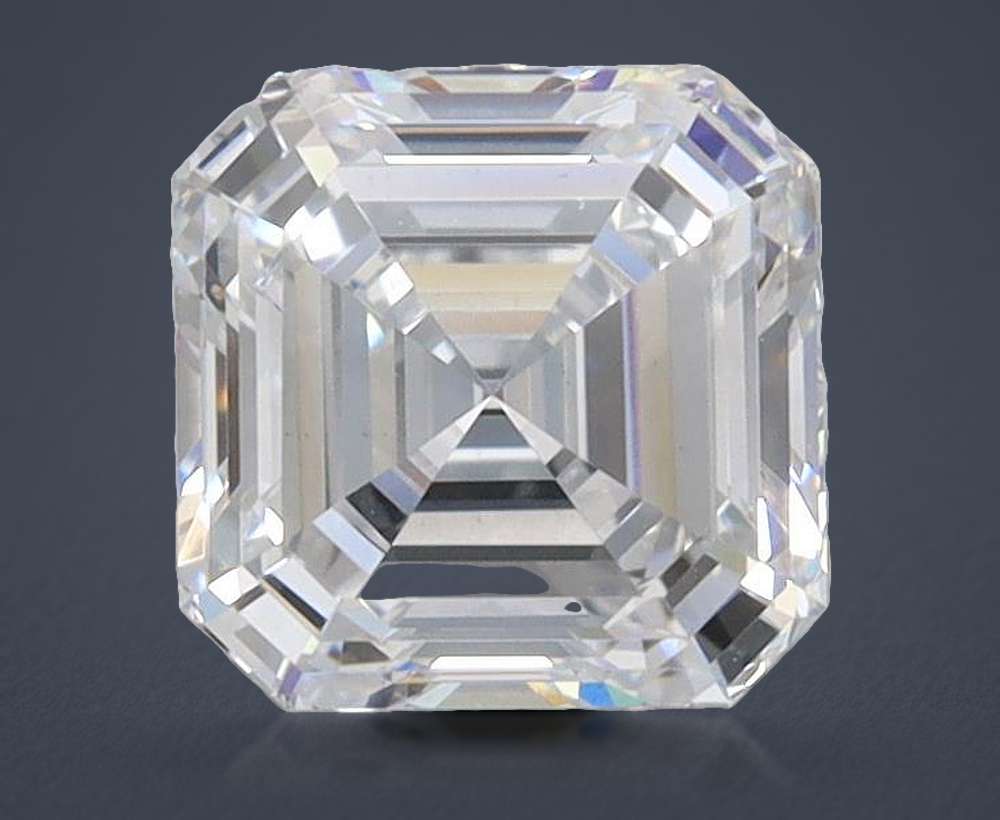 1.53ct D VS1 Rare Carat Ideal Cut Asscher Lab Grown Diamond