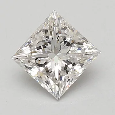 1.04ct F VVS2 Rare Carat Ideal Cut Princess Lab Grown Diamond