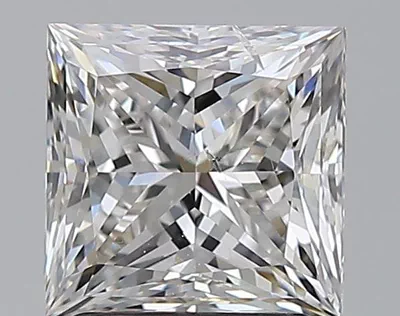 2.00ct G SI2 Rare Carat Ideal Cut Princess Diamond