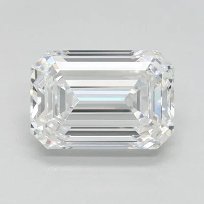 1.13ct D VVS1 Excellent Cut Emerald Lab Grown Diamond