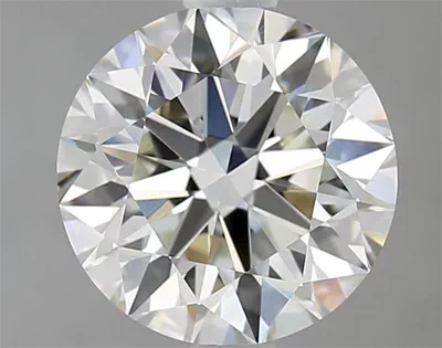 2.20ct J IF Rare Carat Ideal Cut Round Diamond