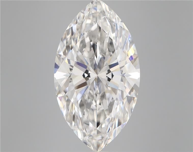 7.06ct F VS1 Rare Carat Ideal Cut Marquise Lab Grown Diamond