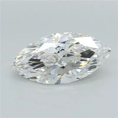 3.05ct F VS1 Rare Carat Ideal Cut Marquise Lab Grown Diamond
