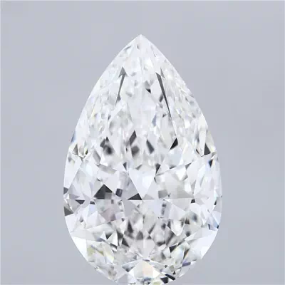 15.00ct G VS1 Rare Carat Ideal Cut Pear Lab Grown Diamond