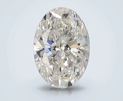 3.04ct E VS1 Rare Carat Ideal Cut Oval Lab Grown Diamond