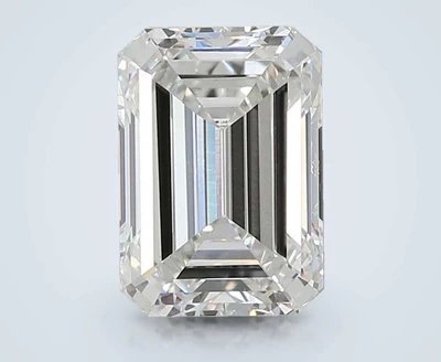 2.55ct F VS1 Rare Carat Ideal Cut Emerald Lab Grown Diamond
