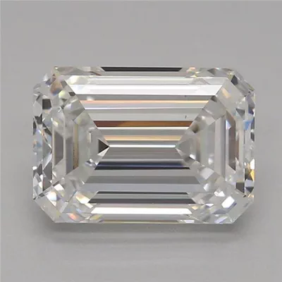 1.35ct E VS1 Rare Carat Ideal Cut Emerald Lab Grown Diamond