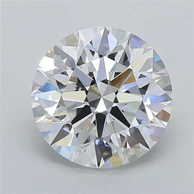 2.05ct E VS2 Rare Carat Ideal Cut Round Lab Grown Diamond