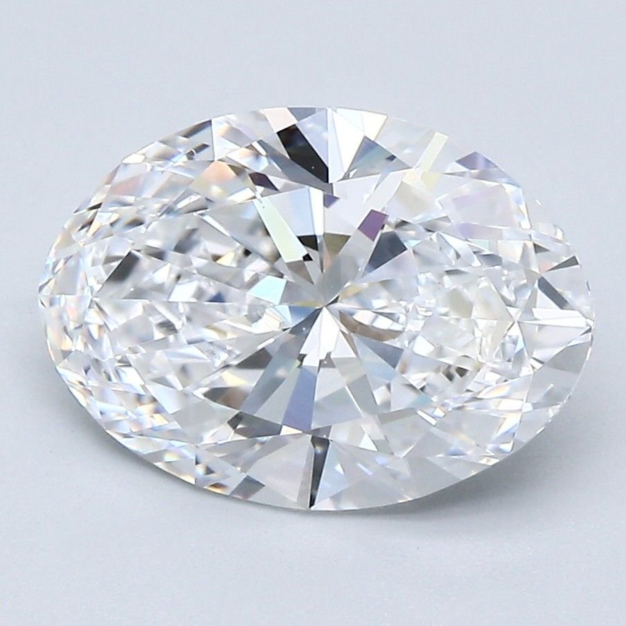 3.52ct D VS1 Rare Carat Ideal Cut Oval Diamond