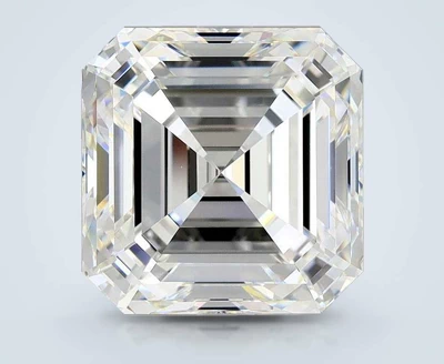 5.06ct G VS1 Rare Carat Ideal Cut Asscher Diamond