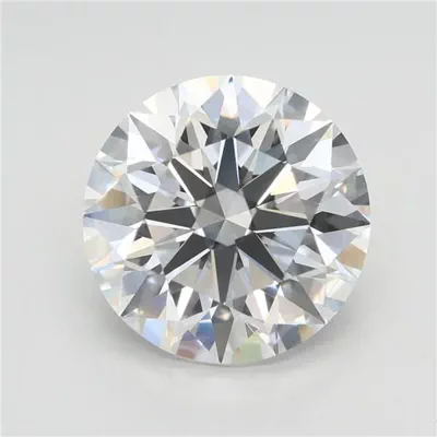 4.59ct F VVS2 Rare Carat Ideal Cut Round Lab Grown Diamond