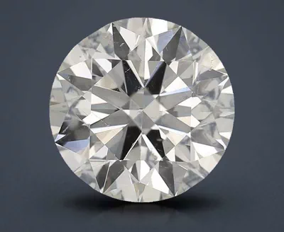 2.60ct I SI2 Rare Carat Ideal Cut Round Diamond