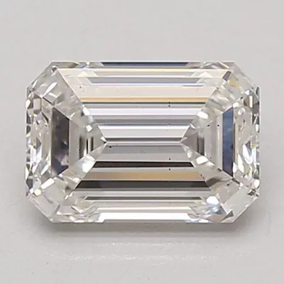 1.51ct E VS2 Rare Carat Ideal Cut Emerald Lab Grown Diamond