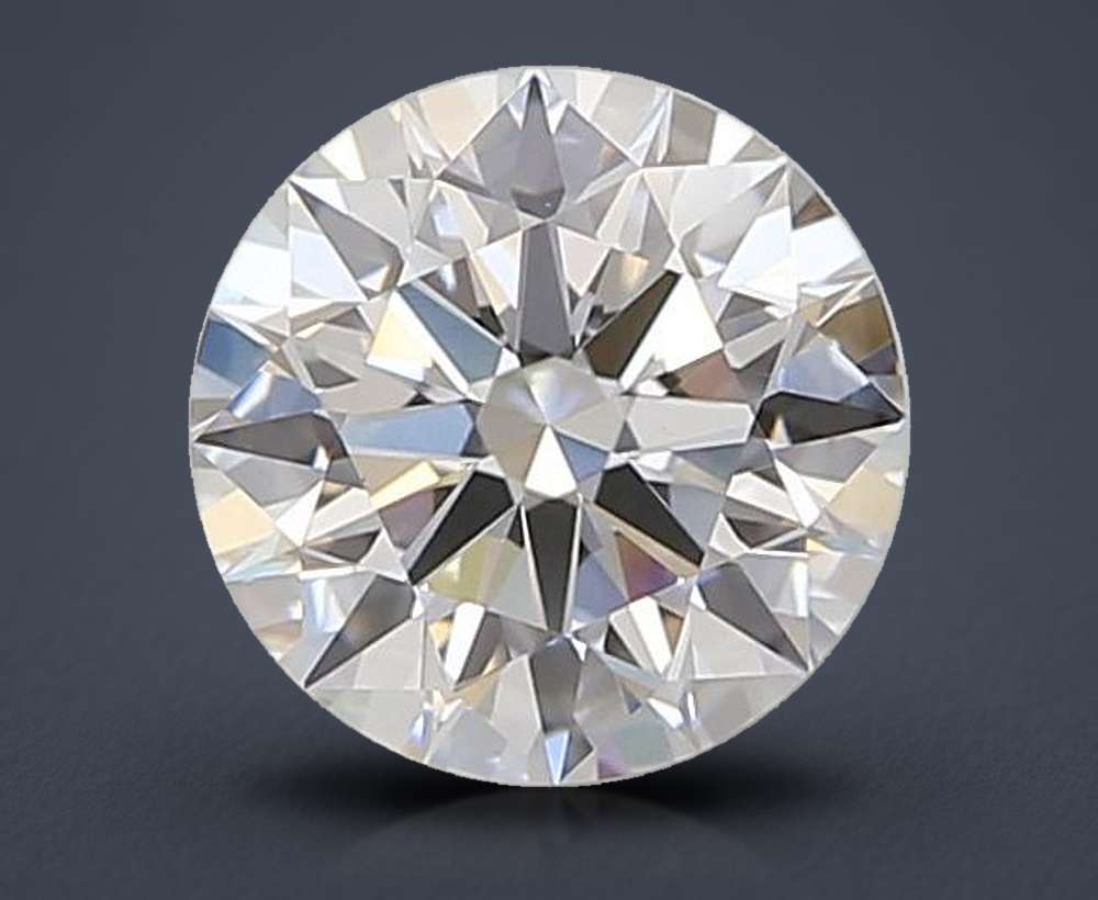 2.52ct D VS1 Rare Carat Ideal Cut Round Lab Grown Diamond