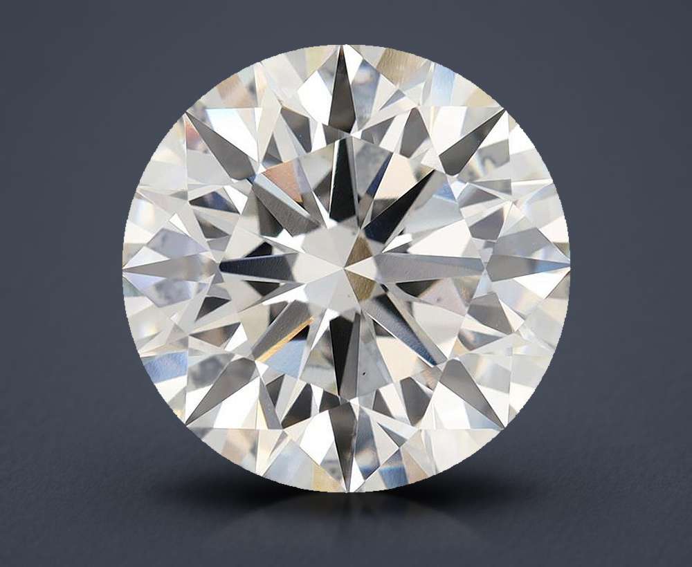9.06ct H VS1 Rare Carat Ideal Cut Round Lab Grown Diamond