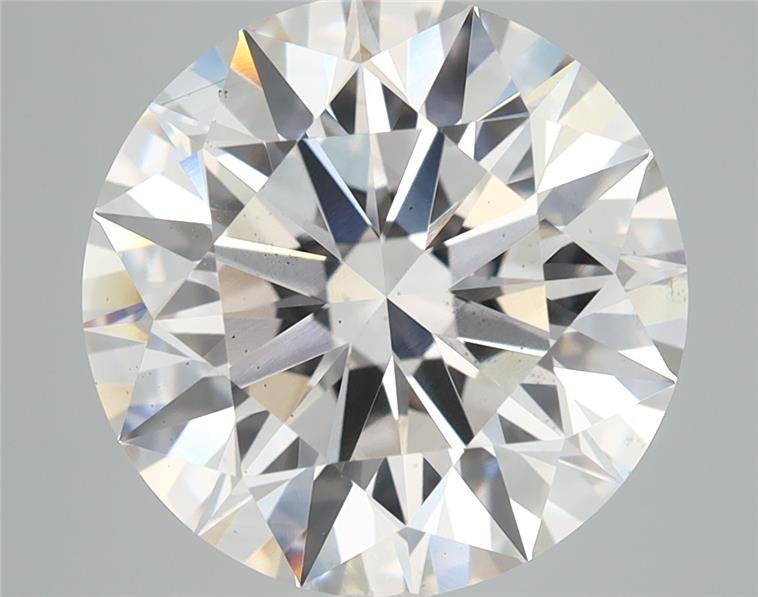 7.03ct G VS2 Rare Carat Ideal Cut Round Lab Grown Diamond